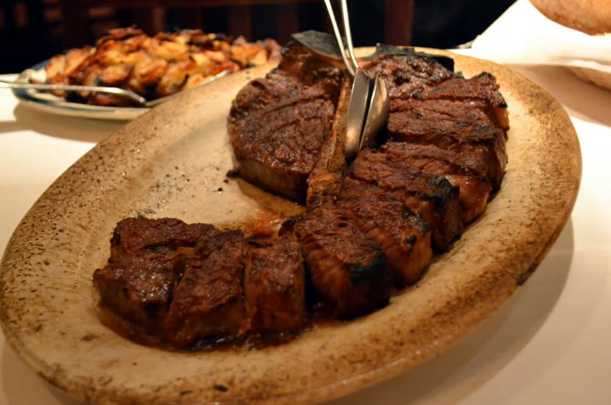 A Great Porterhouse At Empire Steak House | NY FOOD JOURNAL